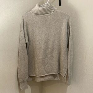 Joie Women's Gray Turtleneck Sweater